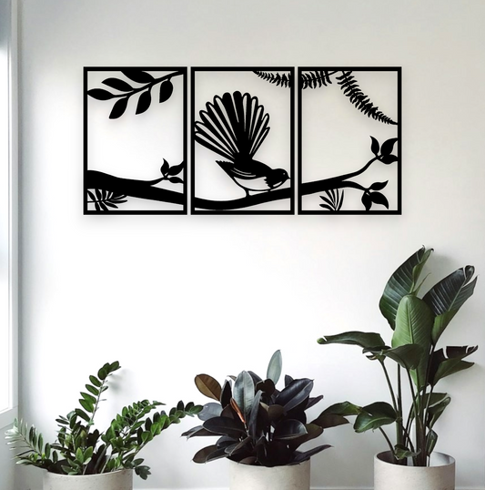 Fantail Wall Art Set