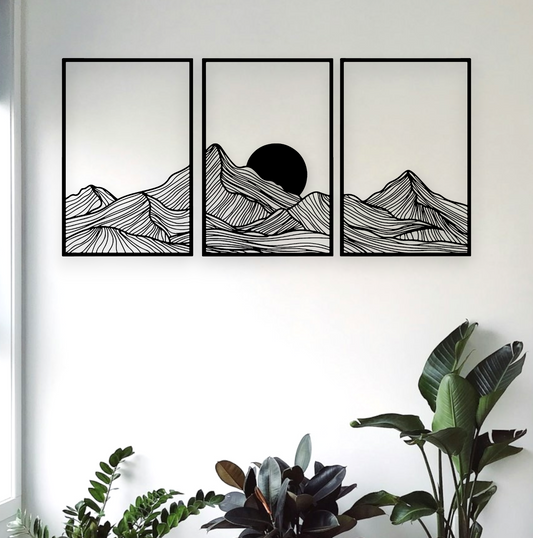 Mountain Wall Art Set