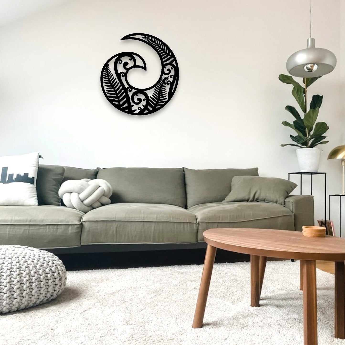 NZ Koru Wall Art Whimsic 