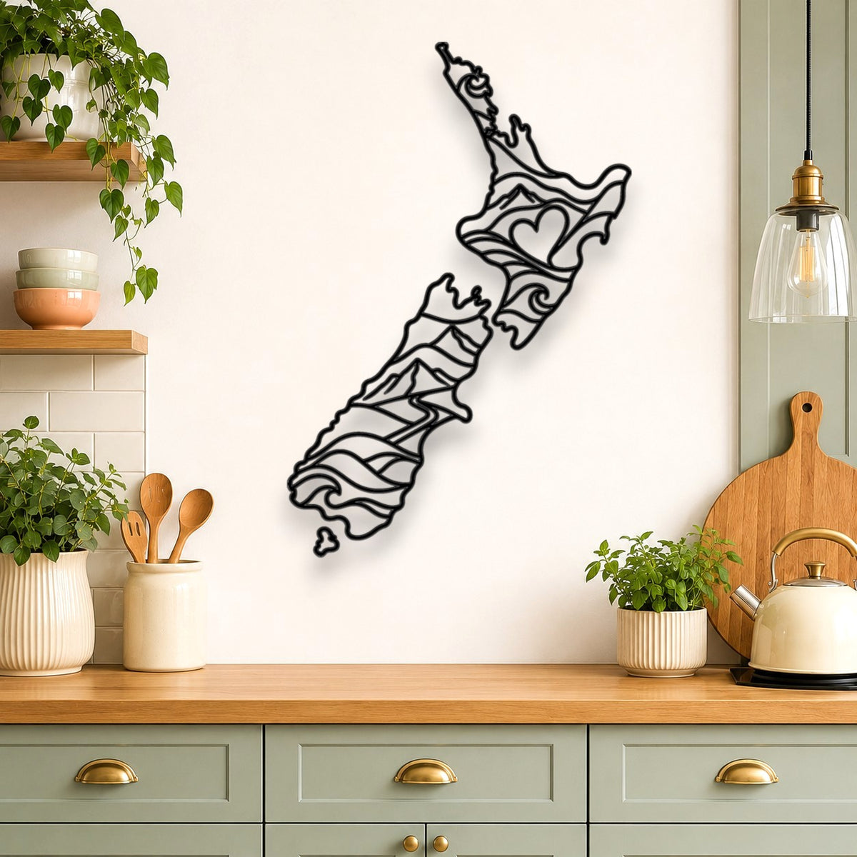 Heart of New Zealand Wall Art