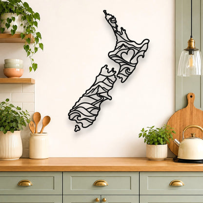 Heart of New Zealand Wall Art
