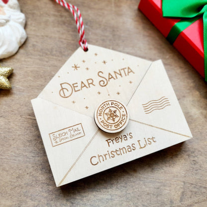 Personalised Christmas List Bauble Whimsic 