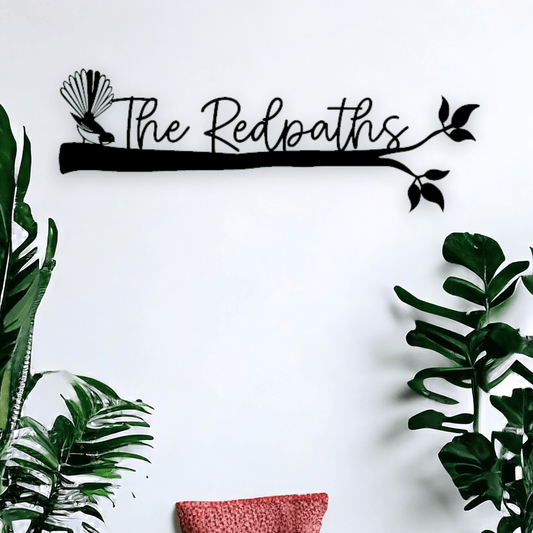 Personalised Fantail Tree Branch Whimsic 