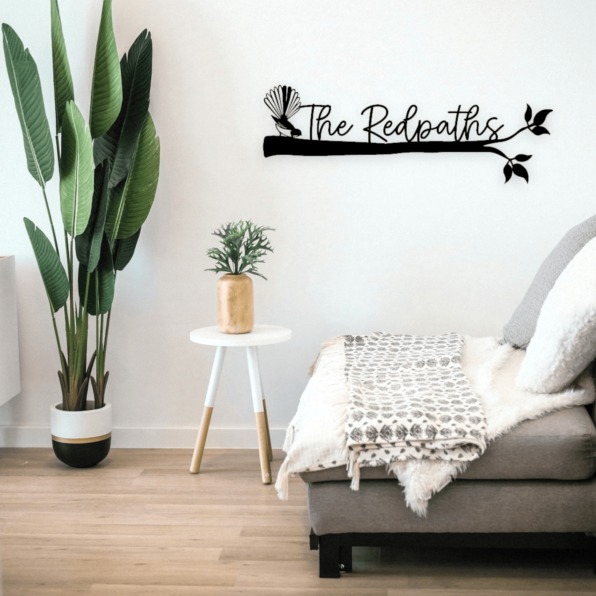 Personalised Fantail Tree Branch Whimsic 