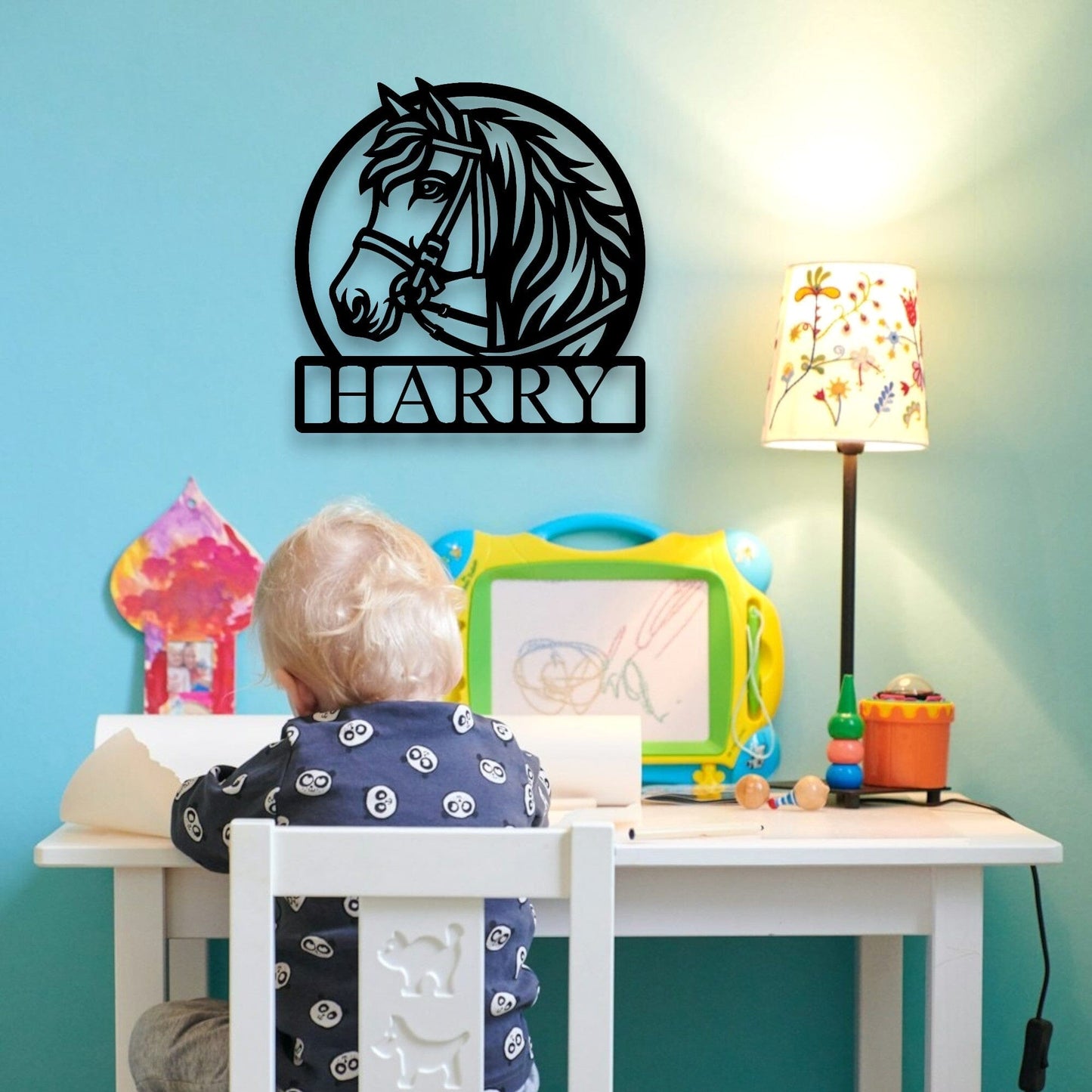 Personalised Horse Wall Art Whimsic 