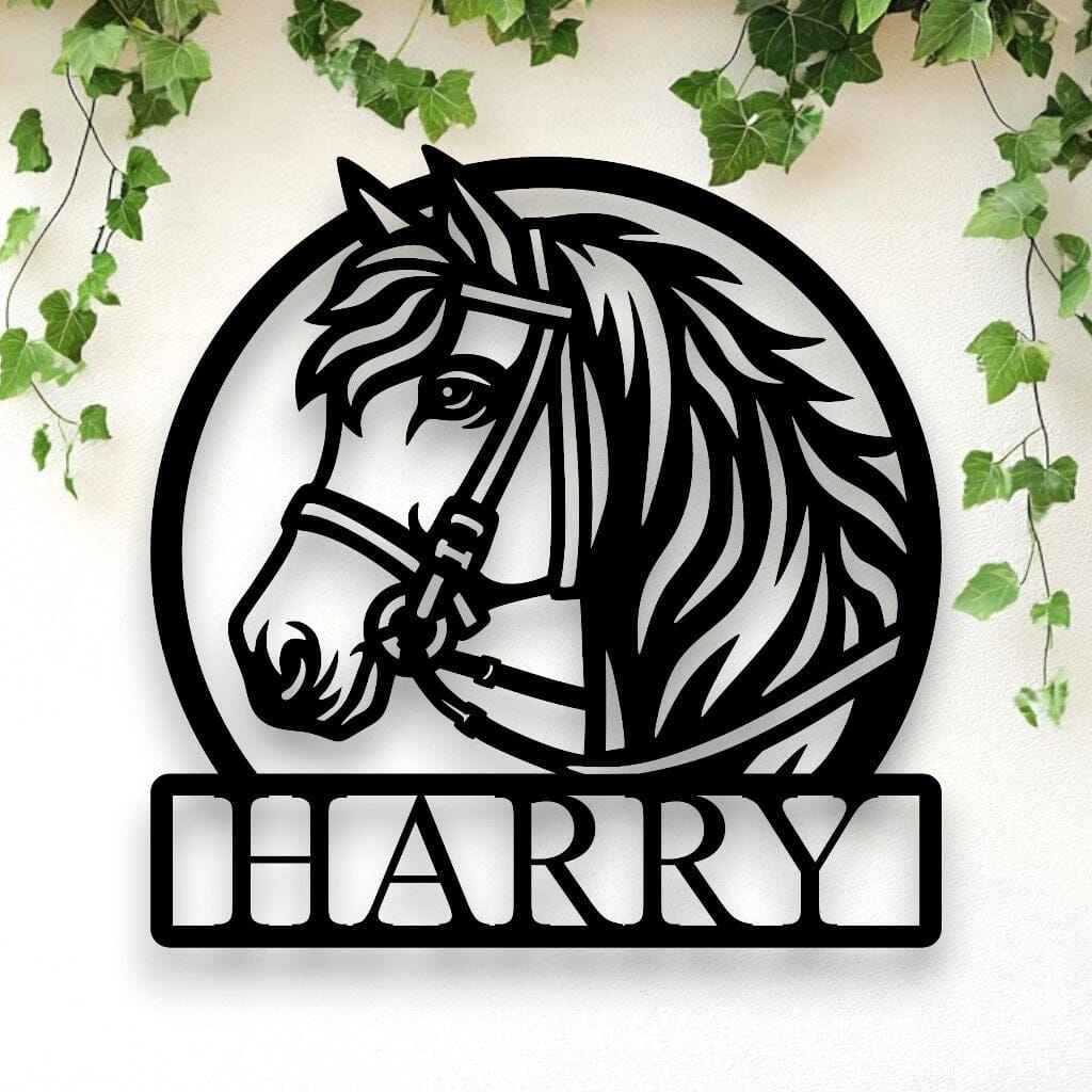 Personalised Horse Wall Art Whimsic 