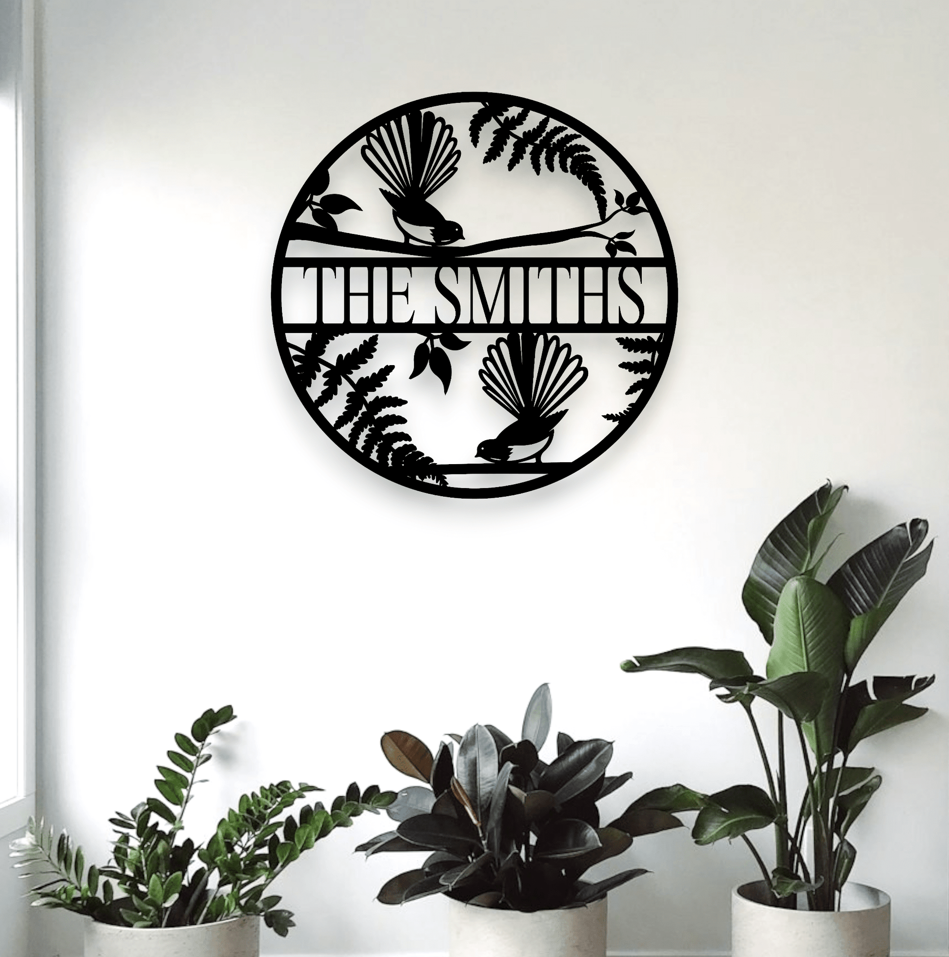 Personalised Kiwiana Fantail Décor Whimsic 