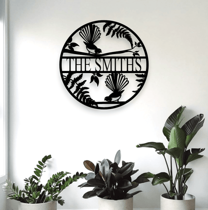 Personalised Kiwiana Fantail Décor Whimsic 