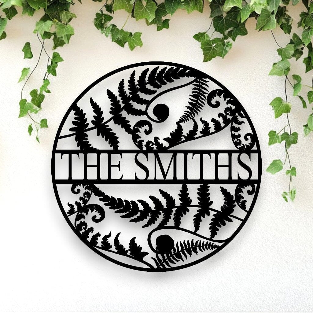 Personalised Kiwiana Fern Décor Whimsic 