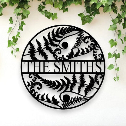 Personalised Kiwiana Fern Décor Whimsic 