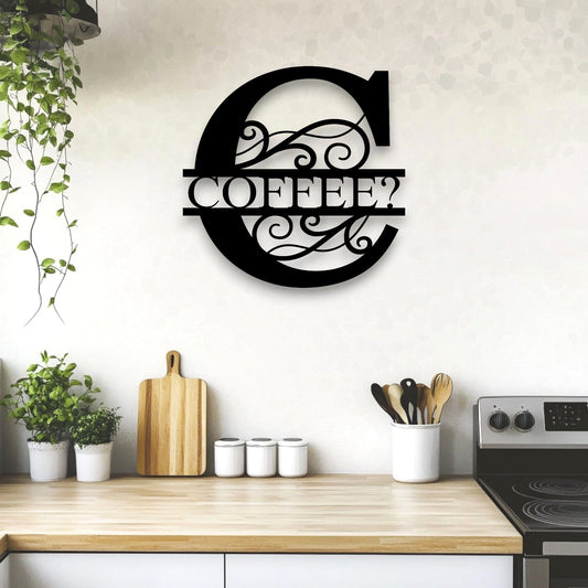 Personalised Koru Swirl Monogram Whimsic 