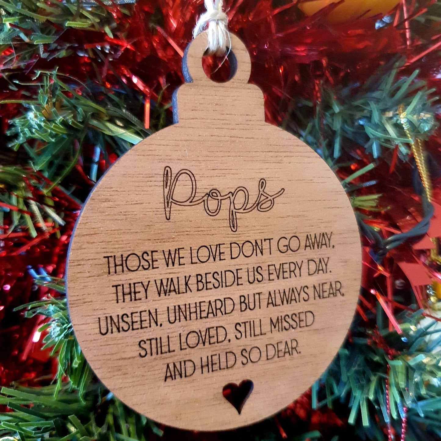 Personalised Memorial Ornament Whimsic 