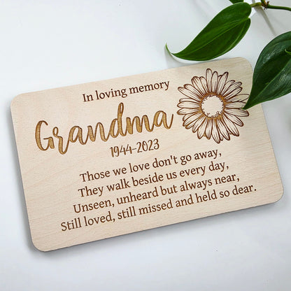 Personalised Memorial Plaque Whimsic 