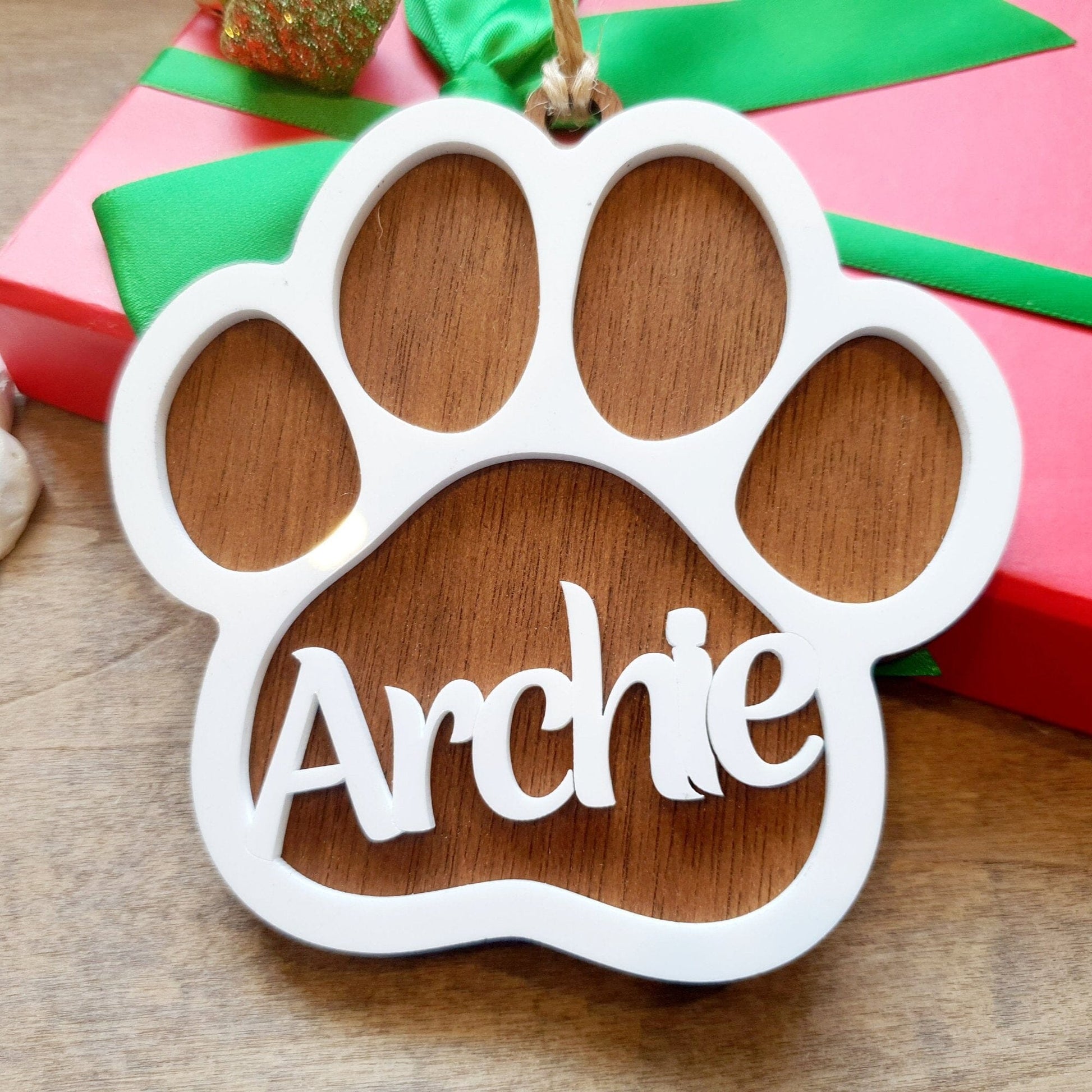 Personalised Paw Ornament Whimsic 