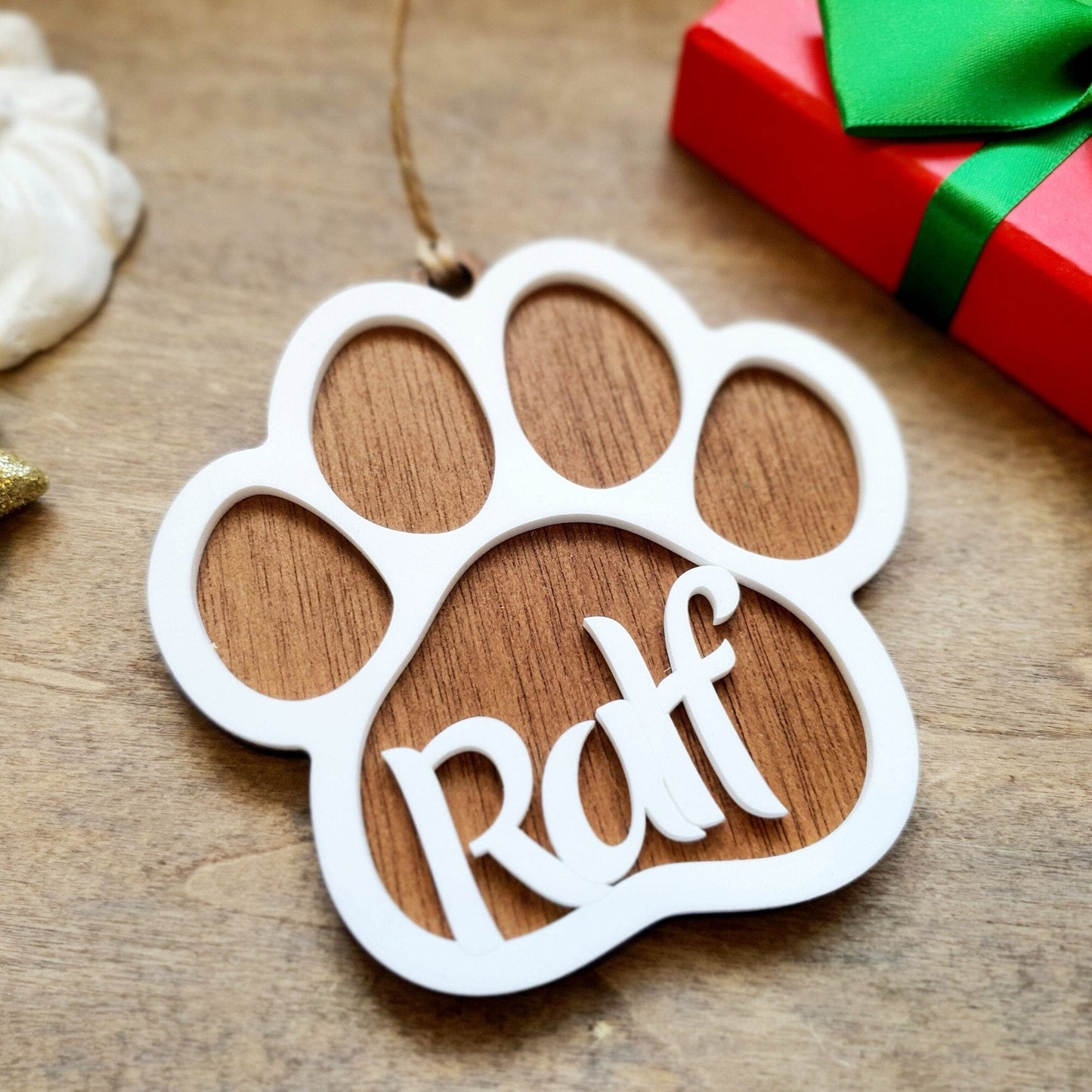 Personalised Paw Ornament Whimsic 