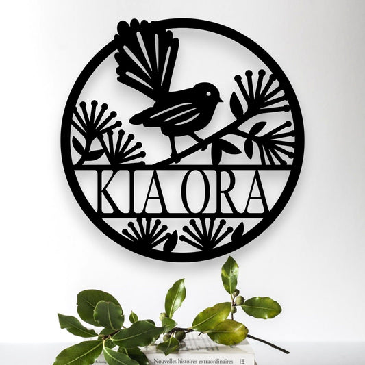 Personalised Pohutukawa Fantail Décor Whimsic 