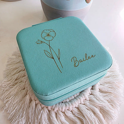 Personalised Travel Jewellery Box Whimsic 