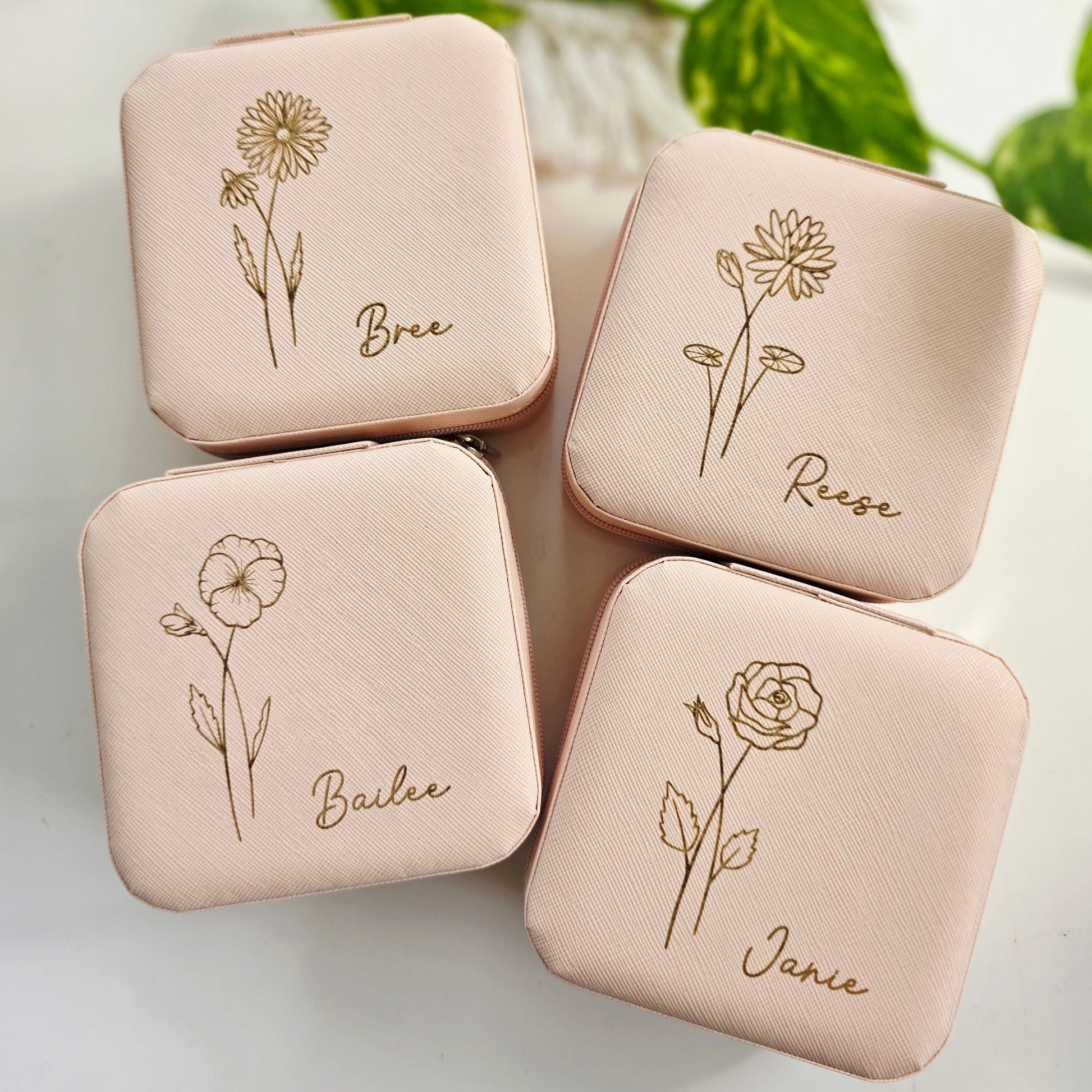 Personalised Travel Jewellery Box Whimsic 