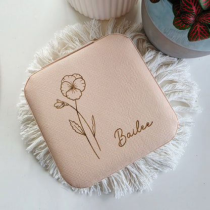 Personalised Travel Jewellery Box Whimsic 
