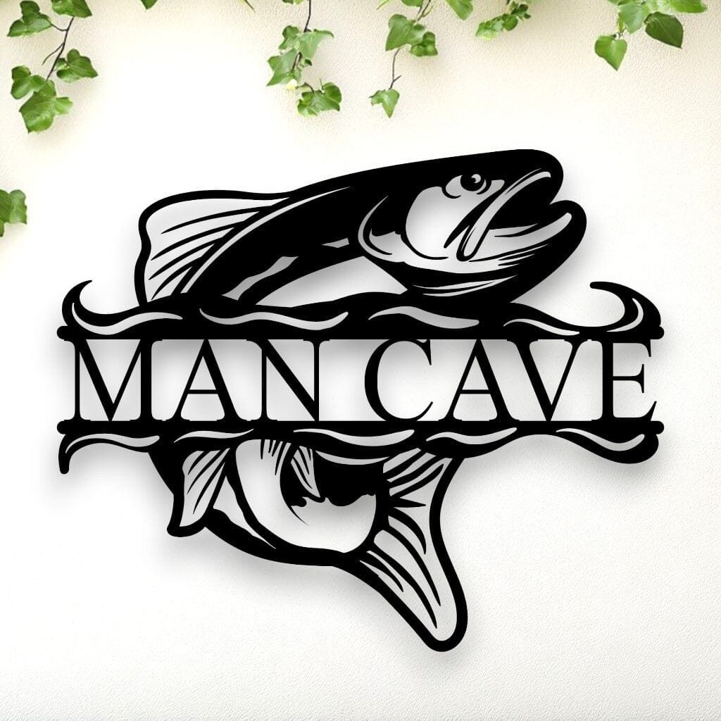 Personalised Trout Wall Art Whimsic 