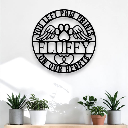 Personalised Pet Memorial Wall Art