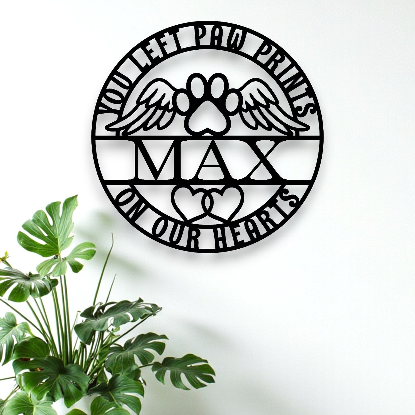 Personalised Pet Memorial Wall Art