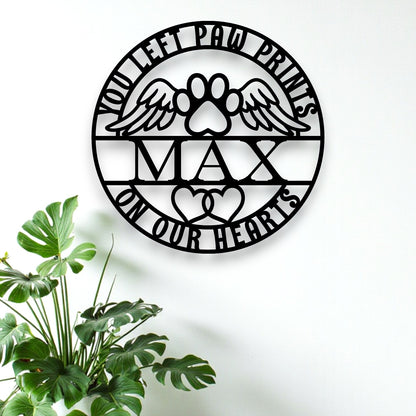 Personalised Pet Memorial Wall Art