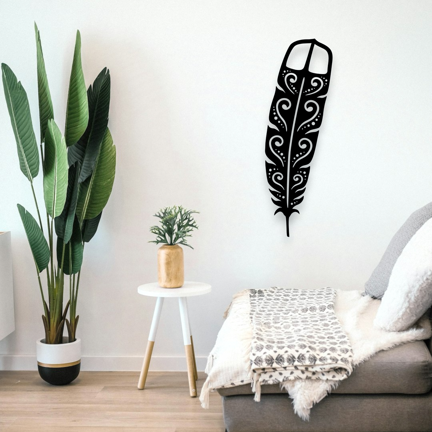 Large Huia Feather