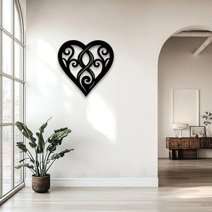 Pikorua Heart Wall Art
