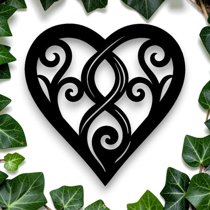 Pikorua Heart Wall Art