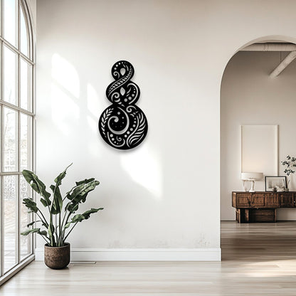 Pikorua Twist Wall Art