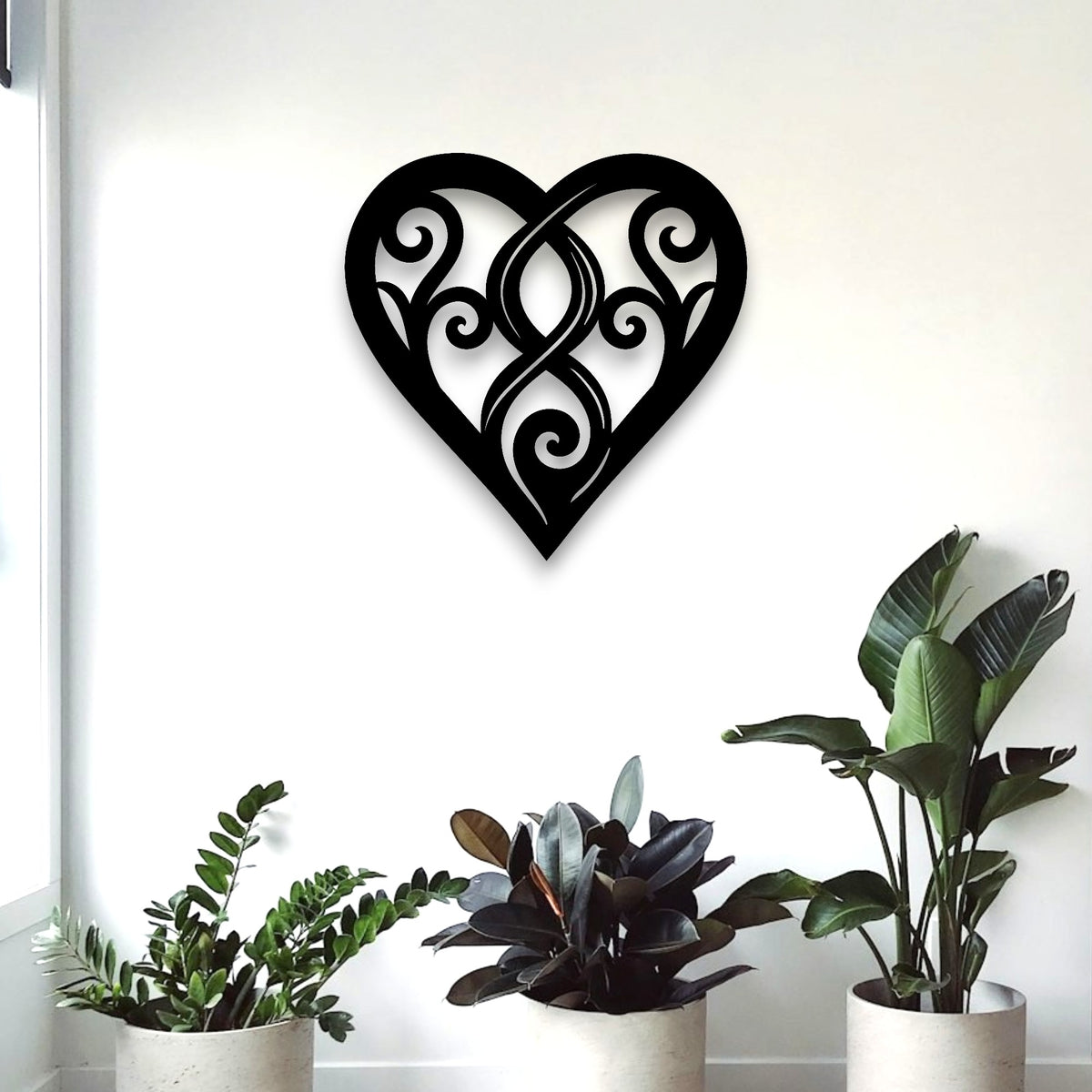 Pikorua Heart Wall Art
