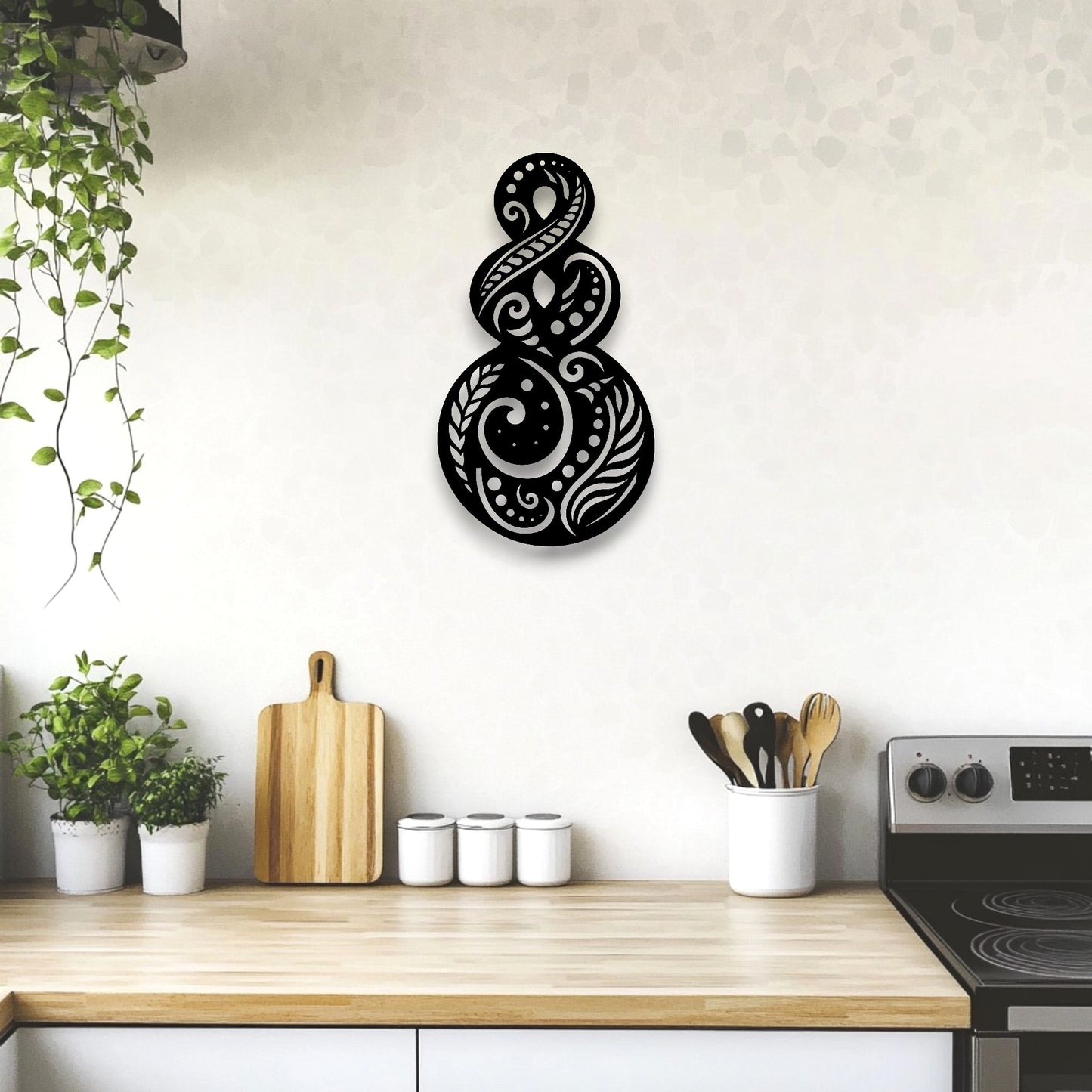 Pikorua Twist Wall Art