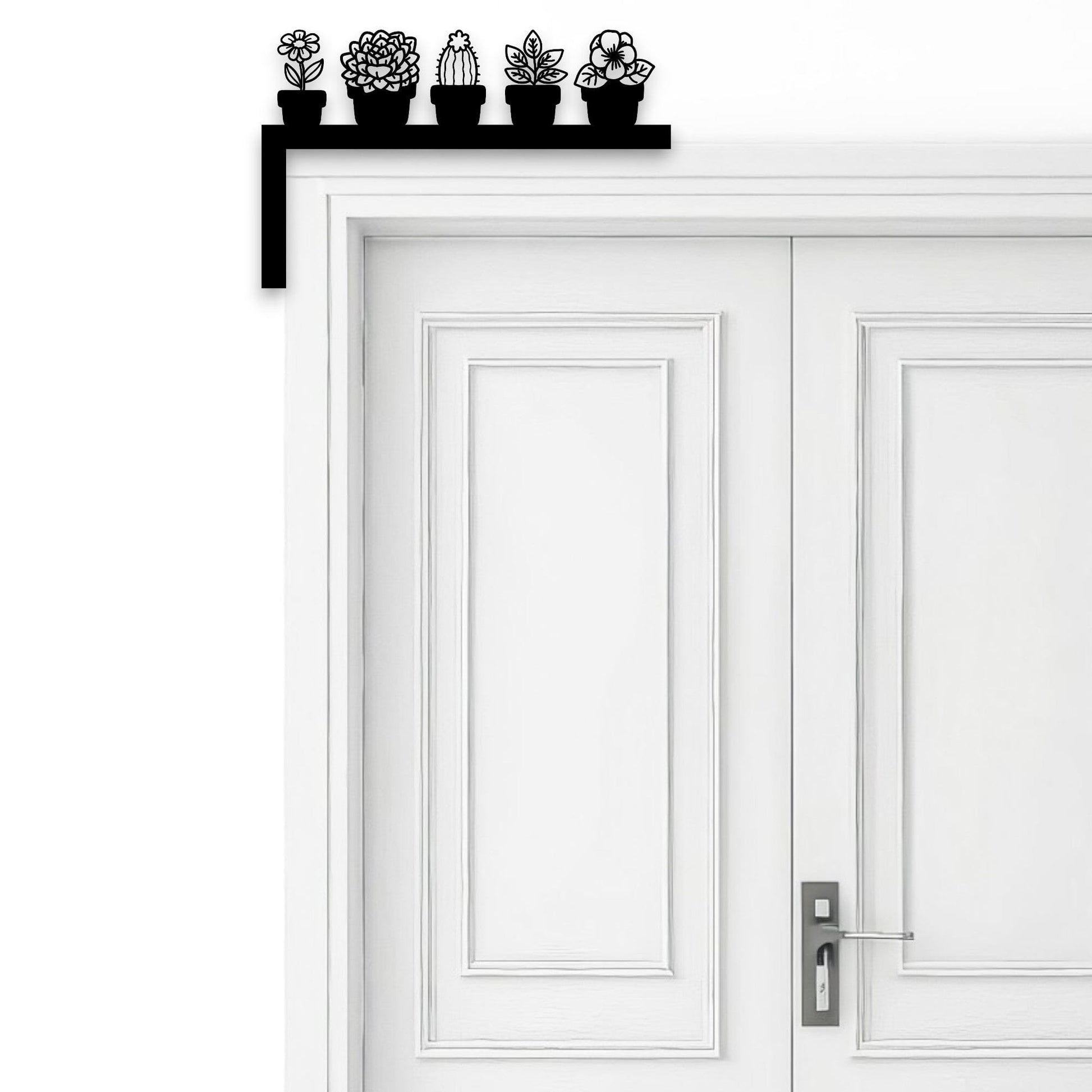 Plant Pots Door Frame Sign Whimsic 