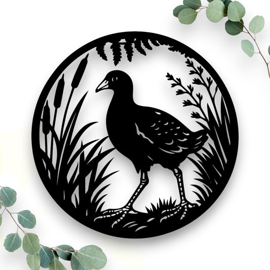 Wetland Pūkeko Wall Art