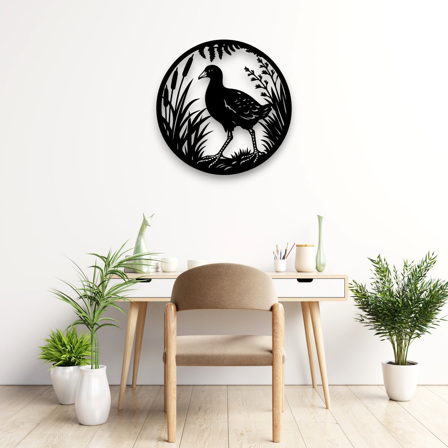 Wetland Pūkeko Wall Art