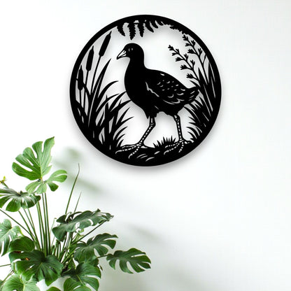 Wetland Pūkeko Wall Art