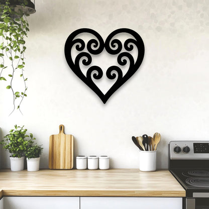Punga Heart Wall Art