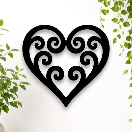 Punga Heart Wall Art