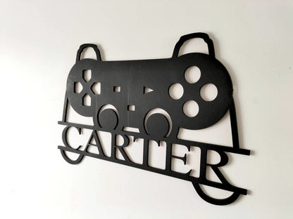 Personalised Gamer Name Wall Art