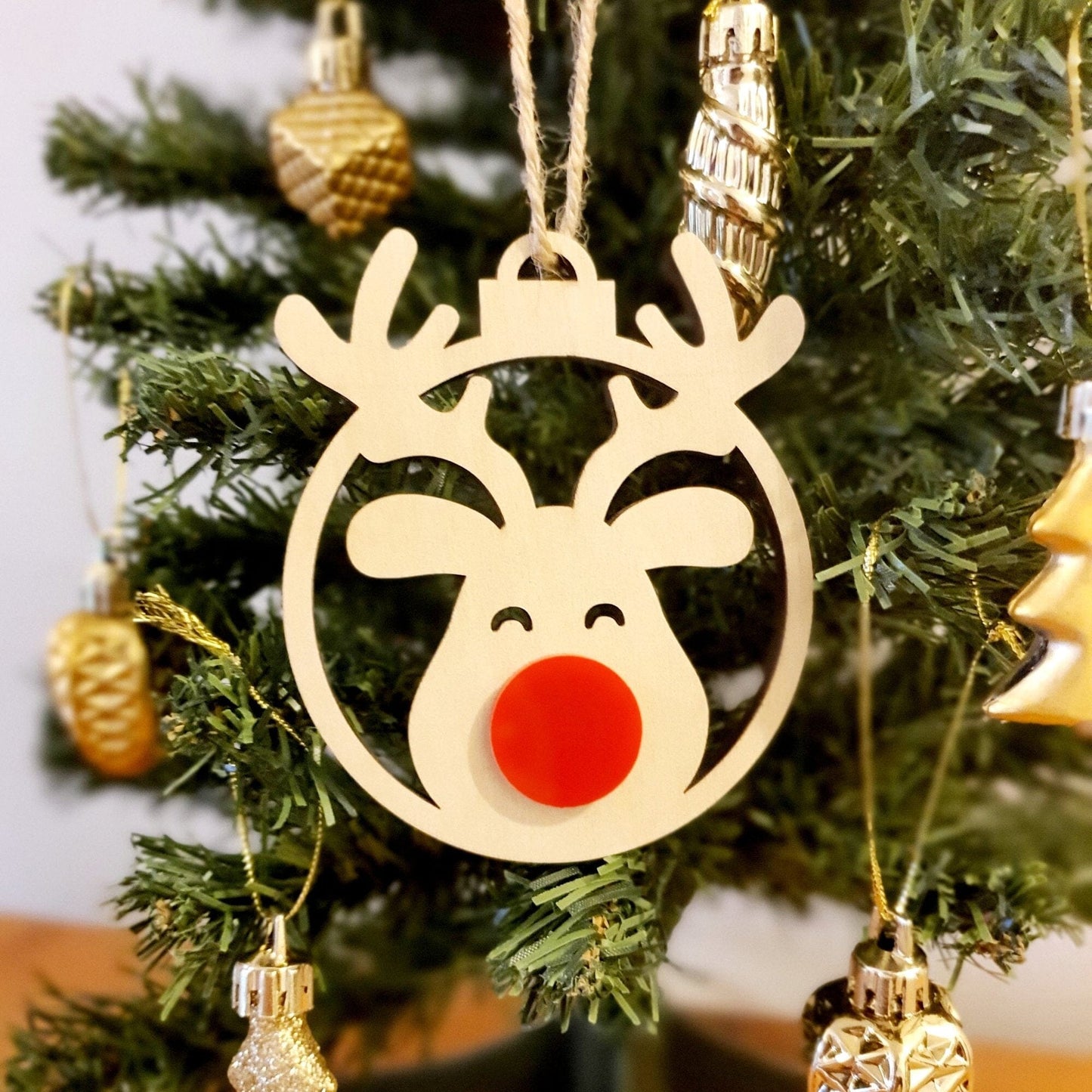 Reindeer Ornament Whimsic 