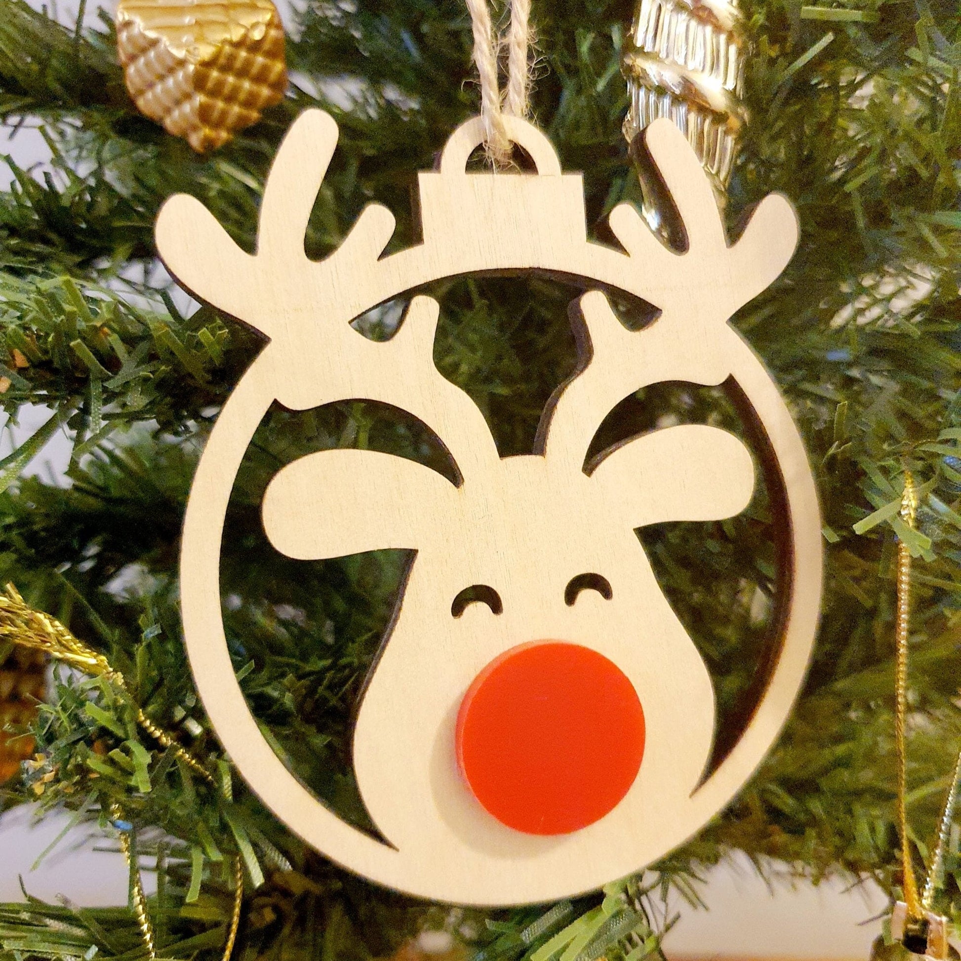 Reindeer Ornament Whimsic 