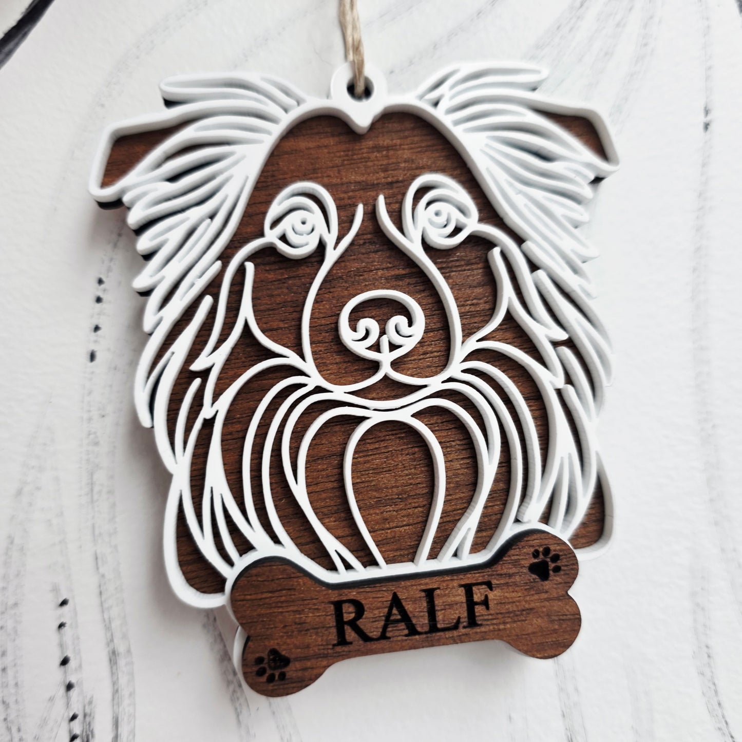Personalised Dog Ornament