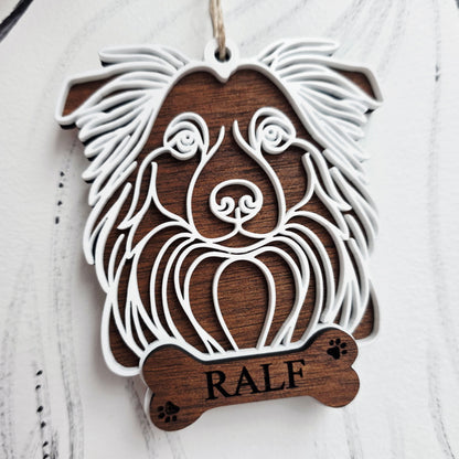 Personalised Dog Ornament