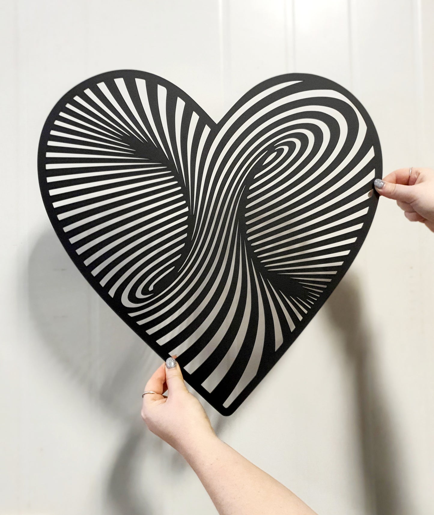 Twirl Heart Wall Art