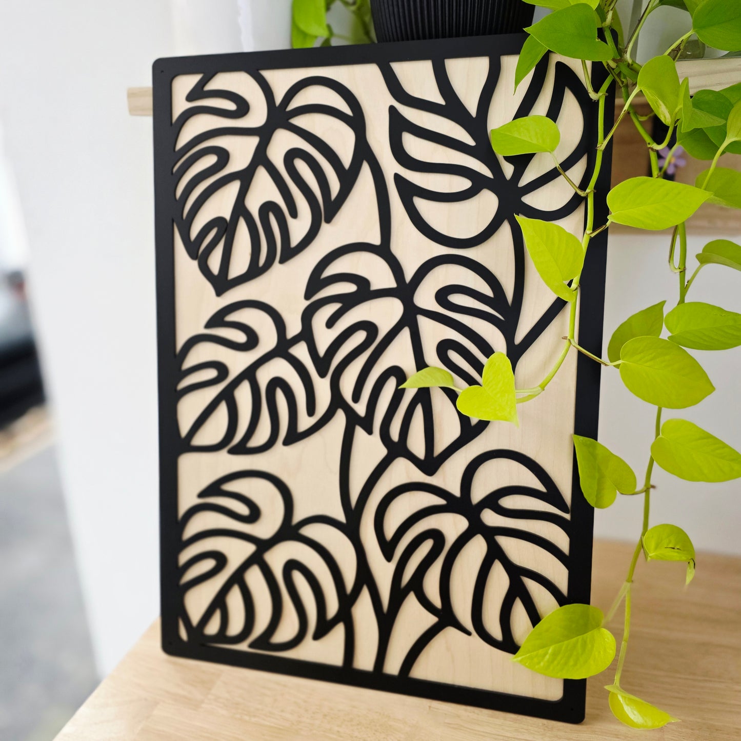 Monstera Leaf Wall Art