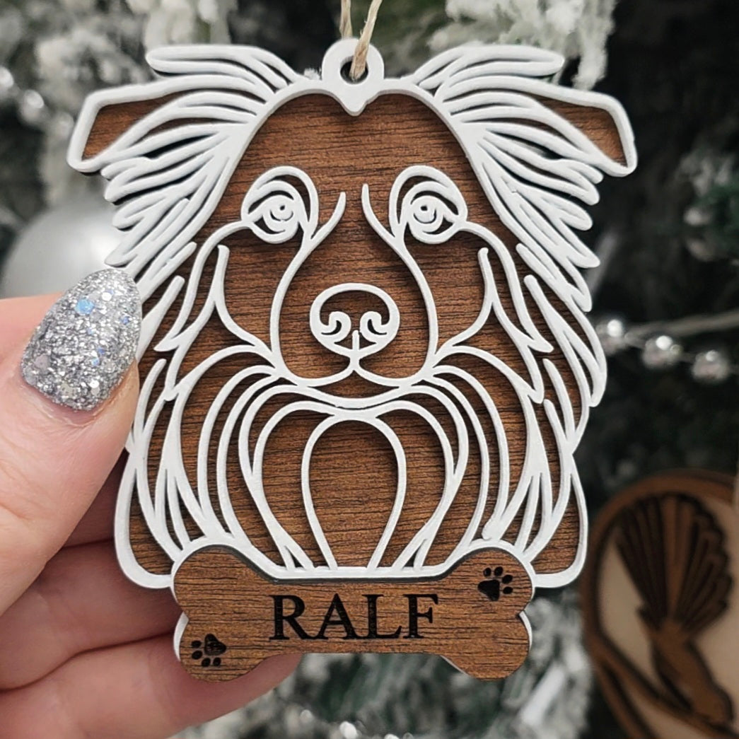 Personalised Dog Ornament