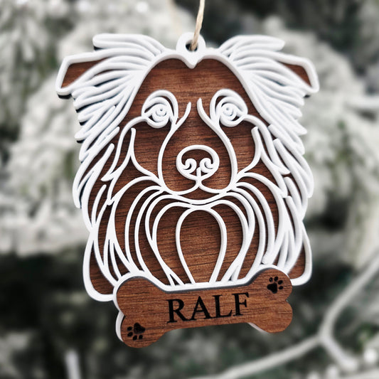 Personalised Dog Ornament