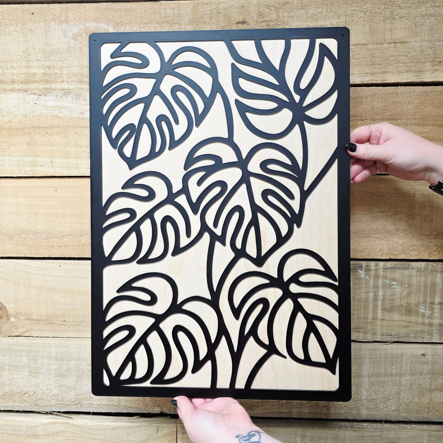 Monstera Leaf Wall Art