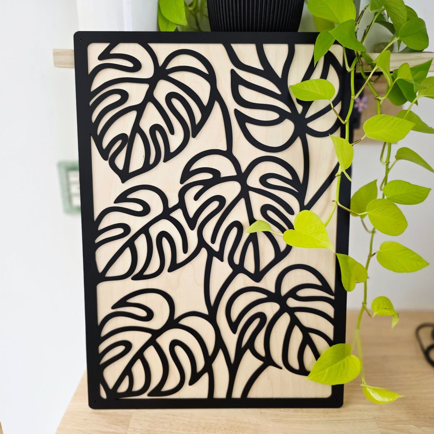 Monstera Leaf Wall Art